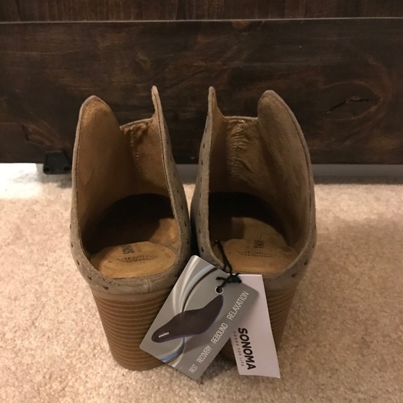 NWT Sonoma Slide on Ankle Boots - Picture 4 of 7